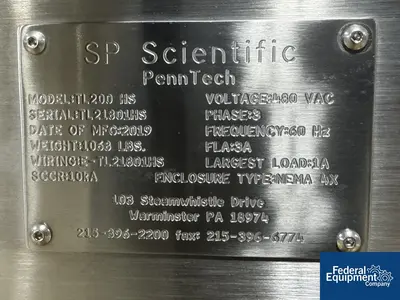 USED SP PennTech SP Scientific Penntech Vial Unload Stand, Model TL200HS