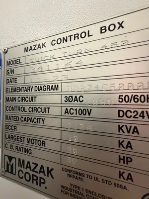 Used MAZAK QUICK TURN 450 CNC Lathes Kentucky US | Machine Tool Emporium #1498655