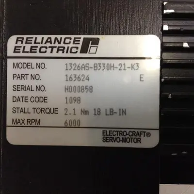 USED RELIANCE ELECTRIC 1326AS-B330H-21-K3