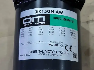 NEW ORIENTAL MOTOR CO 31K15GN-AW