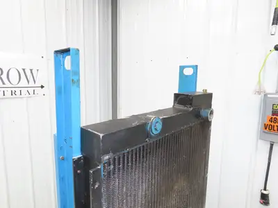 AKG Air Cooled Dual Heat Exchanger 1-1/2 Hp 230/460v 3ph Oil Coolant Compressor