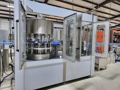 Filling Line, Bottles, Blow Molder, Filler/Rinser/Capper, Wrapper #A744851