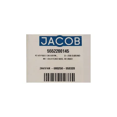 Used Jacob Tubing 8" (200mm) Dia. Two-way Pneumatic Diverter Valve