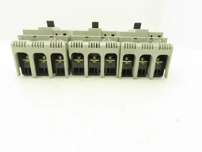 Fuji BW50RAGU3P020 3-Pole Auto Circuit Breaker 20A 500V 3Ph Molded Case Lot of 3