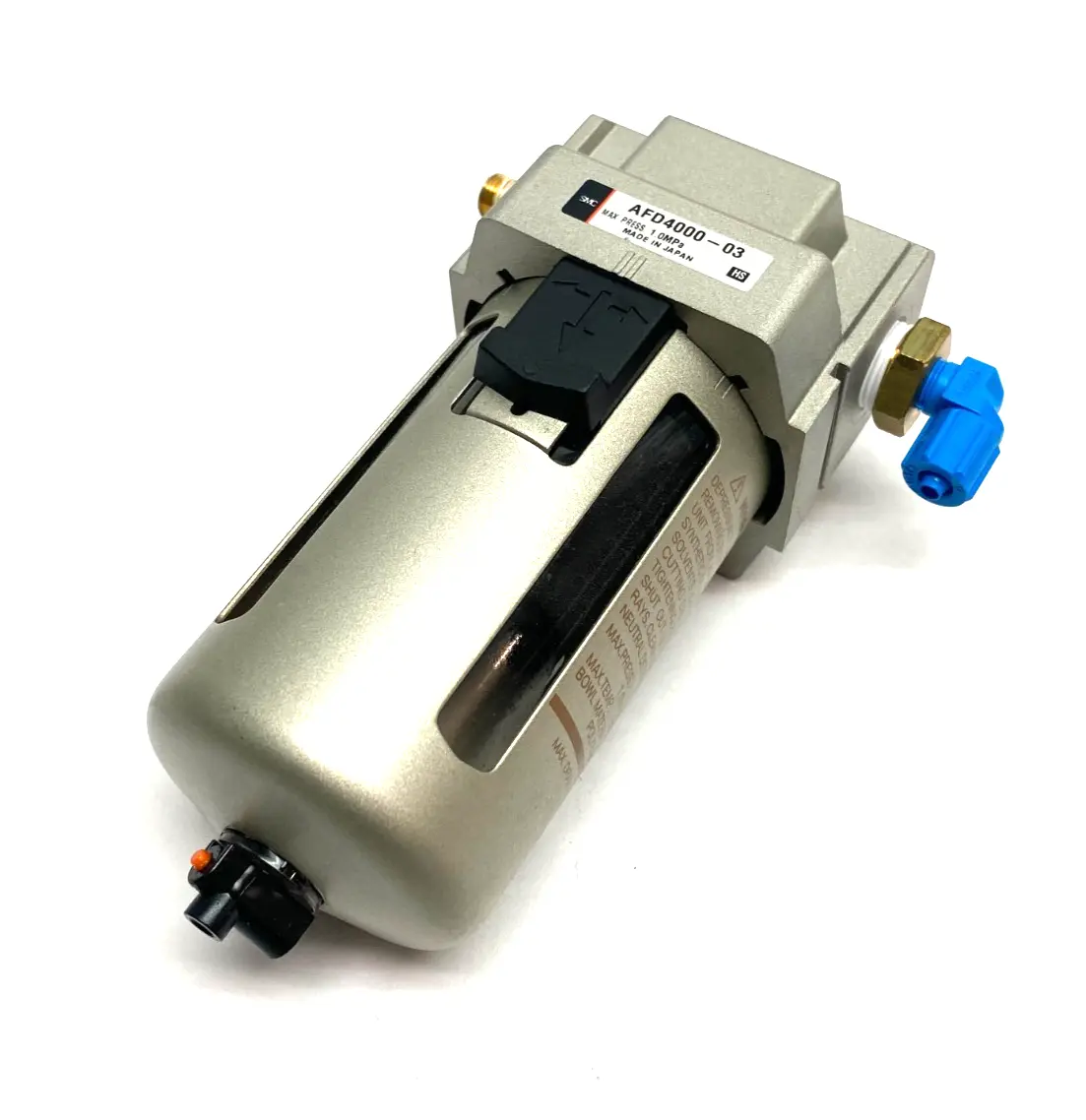 USED SMC MODULAR FILTER SEPARATOR 1.0MPA MAX PRESS