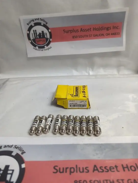 New | in-Stock COOPER BUSSMANN KTK-R-10 Miscellaneous Equipment (Electrical & Power) | Surplus Asset Holdings #1201911