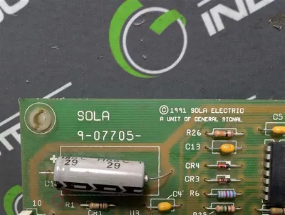 SOLA Electric 264-37161-0100 Power Supply Control Board 9-7705-1 Rev 01 Used
