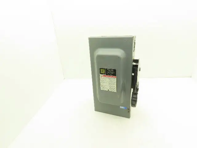 Square D H362 Heavy Duty Fused Safety Disconnect Switch 60A 600VAC Series F05