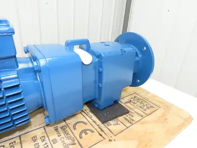 Demag Crane KBS 80 B12F Gear Motor 265/460V 3PH DFV41DL OEL:0.7L/ B5.0-30-0-6.44