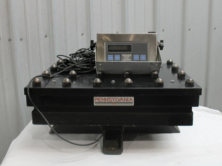 Used PENNSYLVANIA 7500 Scales | Industrial Parts R Us Inc. #366030