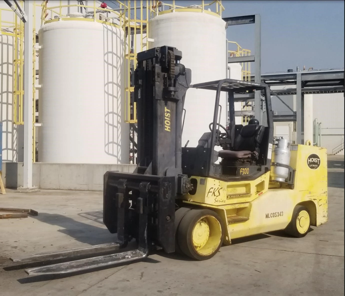 Used 2011 HOIST F300 Liquid Propane Forklifts Illinois US | Forklift Exchange #1274829
