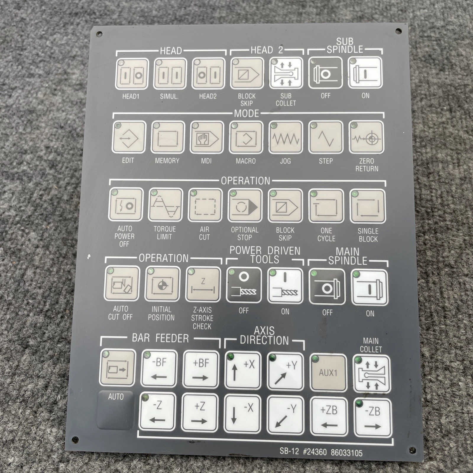Used FANUC SP00446A CNC & N/C Controls California US | Davliegogo LLC #1706814
