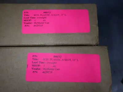 USED MCMASTER CARR 4629T19