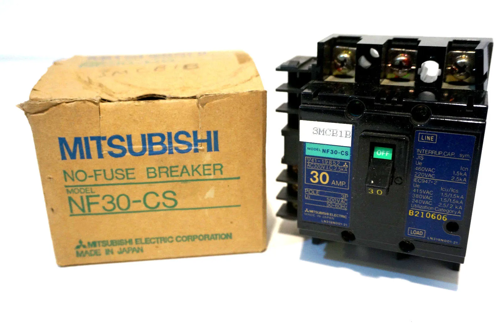 NEW MITSUBISHI NF30-CS CIRCUIT BREAKER NF30CS