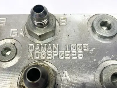 Used Daman Aluminum Directional Valve Manifold 5-Station 3000PSI Parts (Hydraulics and Pneumatics) Michigan US | Maverick Industrial Sales #1393353