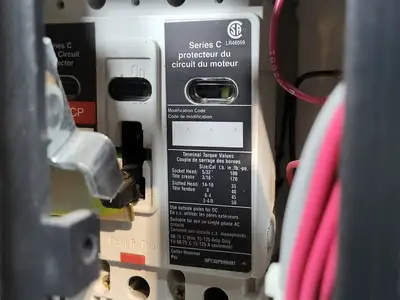 2hp, 600V, 7A, FVNR Starter, Size 1
