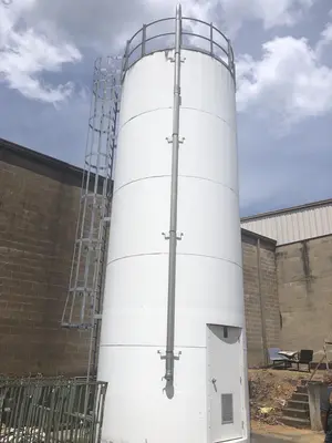 Five (5) Peabody Tec Tank 12′ x 56′, 35 PCF PP Pelltets & Columbia Tec Tank 11.1″ x 30’8″