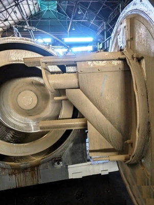 Dorr-Oliver BW 1250H sanitary peeler centrifuge, duplex SS.
