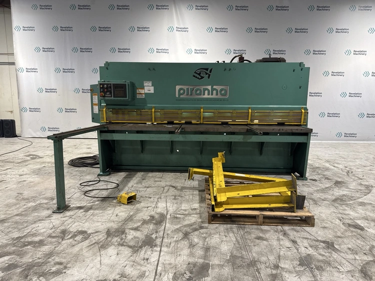 Used 2002 PIRANHA M 1/4-10 Power Squaring Shears (Inch) Illinois US | Revelation Machinery #1283720