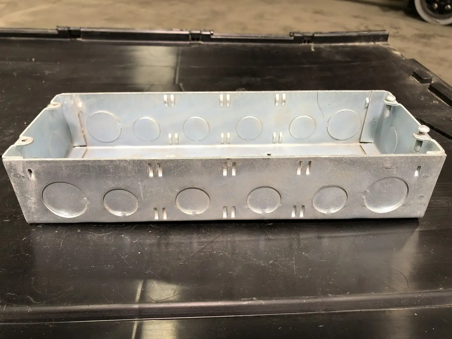 11x4" High Voltage Pre-Ganged Masonry Box