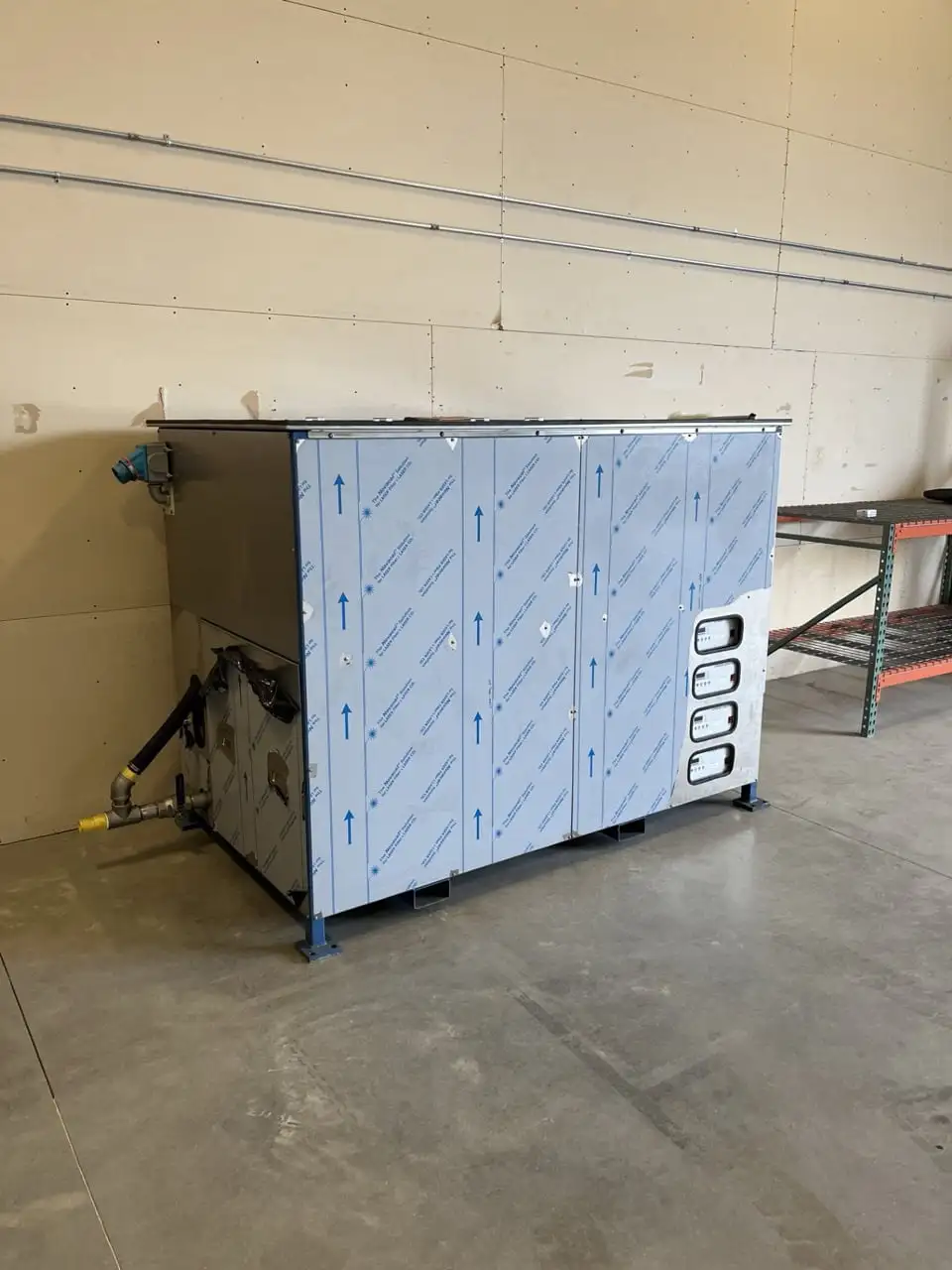 USED 1900 SHARPERTEK INDUSTRIAL INLINE ULTRASONIC CLEANING SYSTEM