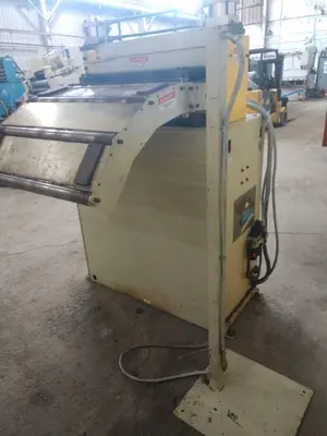 36" COE MODEL #CPRF-S336 POWERED FEED UP COIL TENSION STAND: STOCK #14310