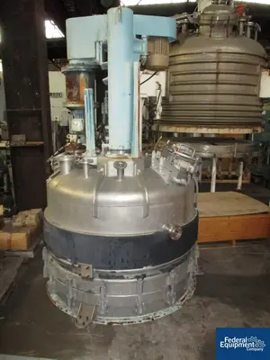 USED Rosenmund 1.6 Sq Meter Rosenmund Nutsche Filter, Hastelloy C276