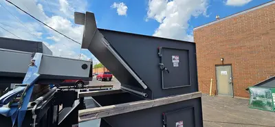 Used CRAM-A-LOT HX-72 CLOSED DOOR MANUAL-TIE BALER Balers Illinois US | Black River Trading #1059827