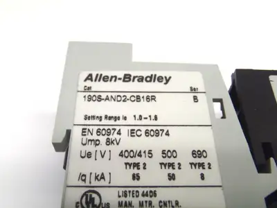 Used ALLEN-BRADLEY COMPACT COMBO STARTER 1.0-1.6A Starters | Maverick Industrial Sales #1114000