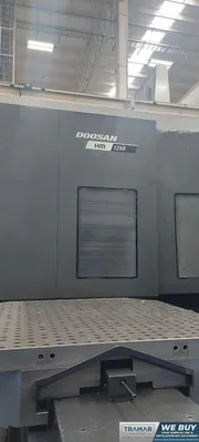 Used 2015 DOOSAN HM1250 Horizontal Machining Centers Michigan US | Tramar Industries #419601