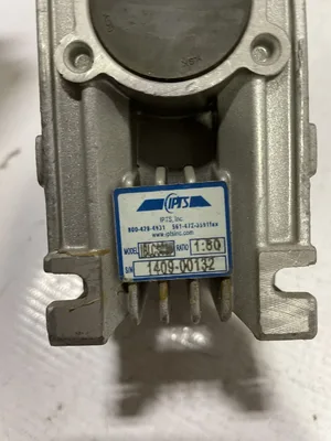 IPTS IBLCS030 C-Face Right Angle Gear Drive/Speed Reducer 60:1