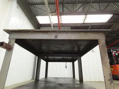 5/8" Top Steel Fabrication Welding Layout Table Work Bench 96"x48"x36"