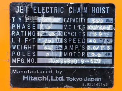 USED JETCO HO3999019-529