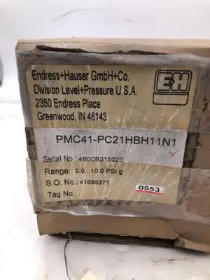 Endress+Hauser PMC41-PC21HBH11N1 Cerabar M Pressure Transmitter 4-20mA