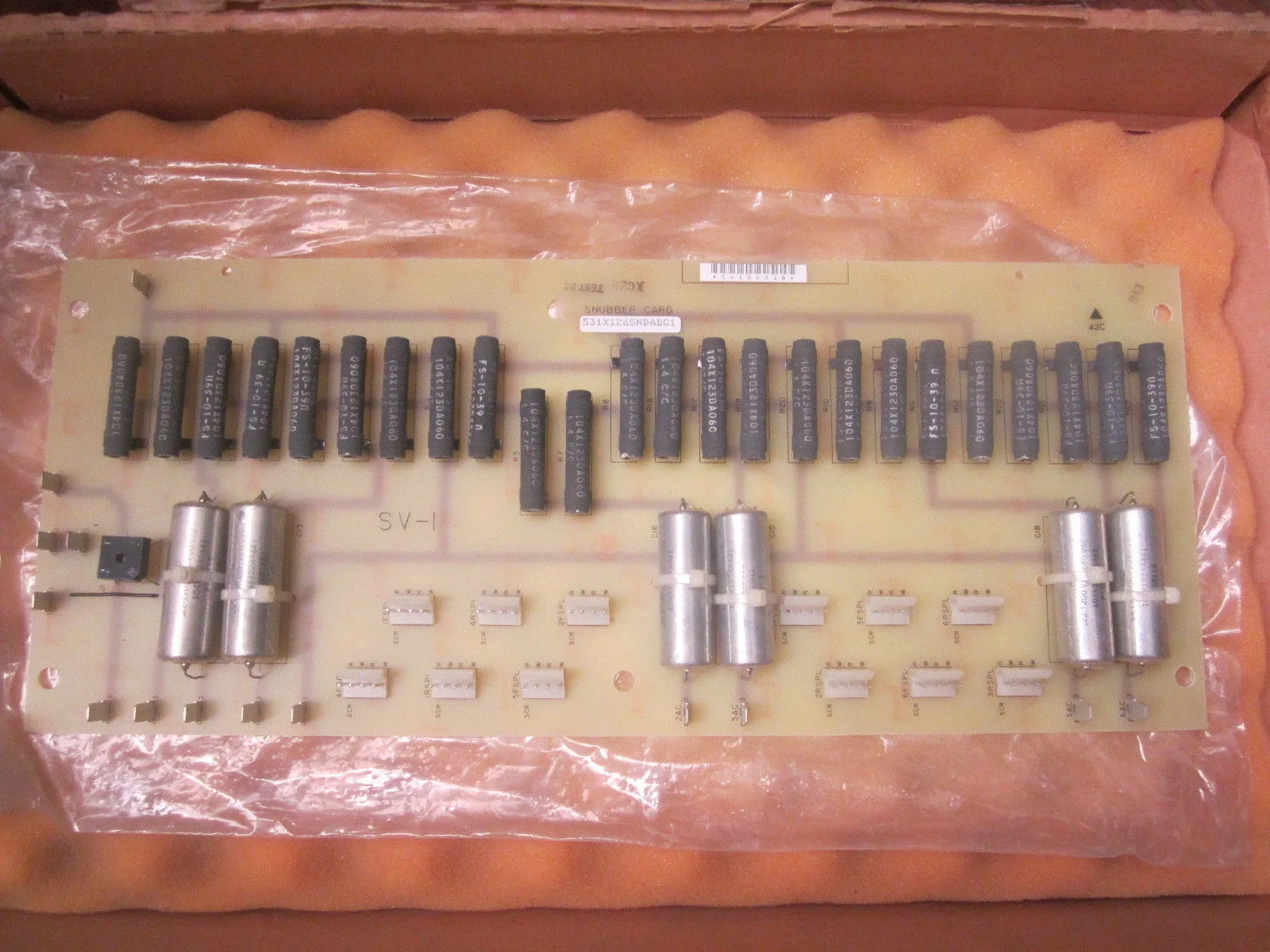 NEW GENERAL ELECTRIC GE 531X126SNDADG1 SNUBBER CARD