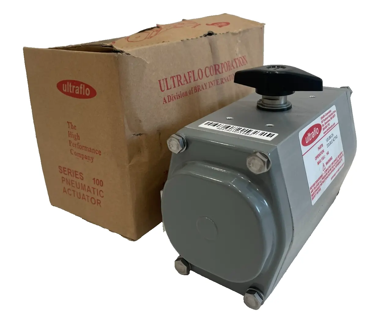 NEW ULTRAFLO 100-080-DA DOUBLE ACTING VALVE OPERATOR 100080DA