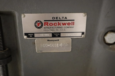 Used DELTA ROCKWELL 15 Drill Press (Woodworking) Minnesota US | Machinesused.com #1293498
