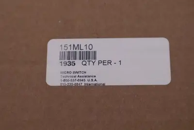 Honeywell Limit Switch 151ML10 Side Rotary w/Rod NEW UNIT STOCK G16A