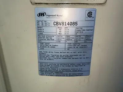 Used 2021 INGERSOLL RAND TS4N5 Air Compressors, Portable Ohio US | HGR 24 #1460634