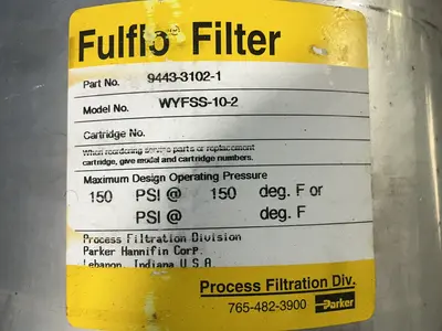 Used PARKER WYFSS102 Chemical & Process Equipment Ohio US | HGR 24 #1407640