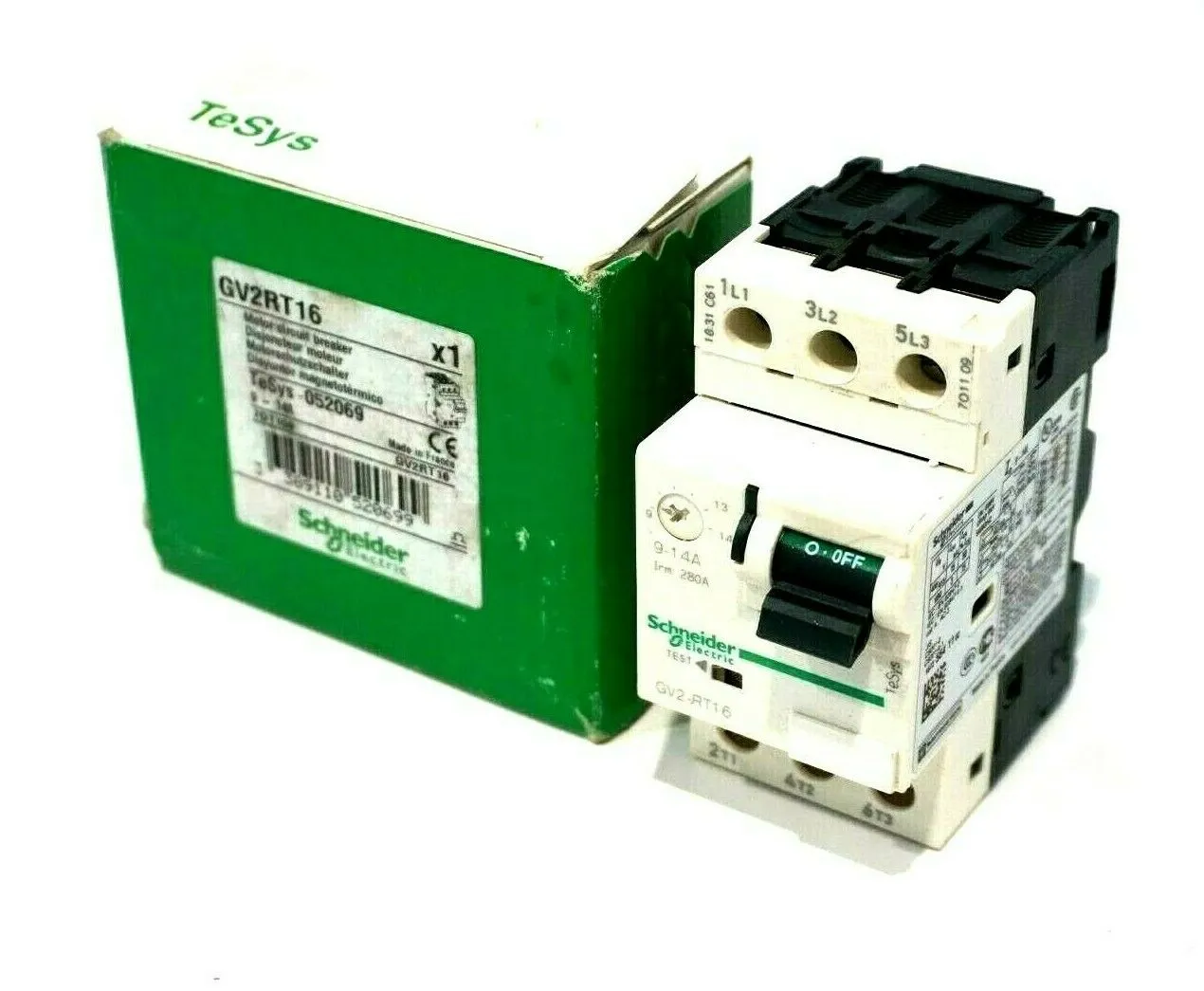 NEW SCHNEIDER ELECTRIC GV2RT16 MOTOR CIRCUIT BREAKER