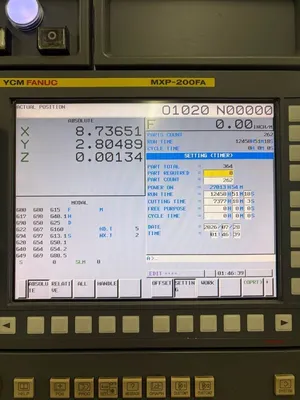 2018 YCM NXV560A-APC Machining Centers, Vertical | Asset Exchange Corporation (5)