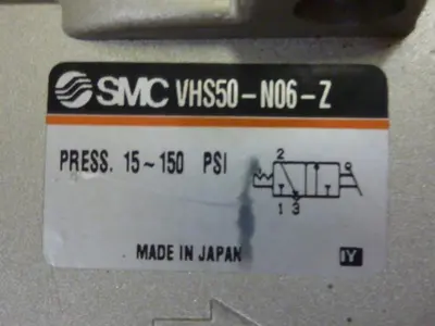 USED SMC VHS50-N06-Z