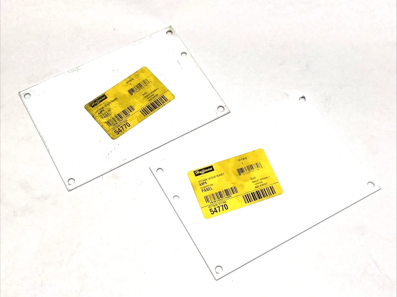New | in-Stock Hoffman White JIC Junction Panel LOT OF 2 Electrical Panels Michigan US | Maverick Industrial Sales #1392065