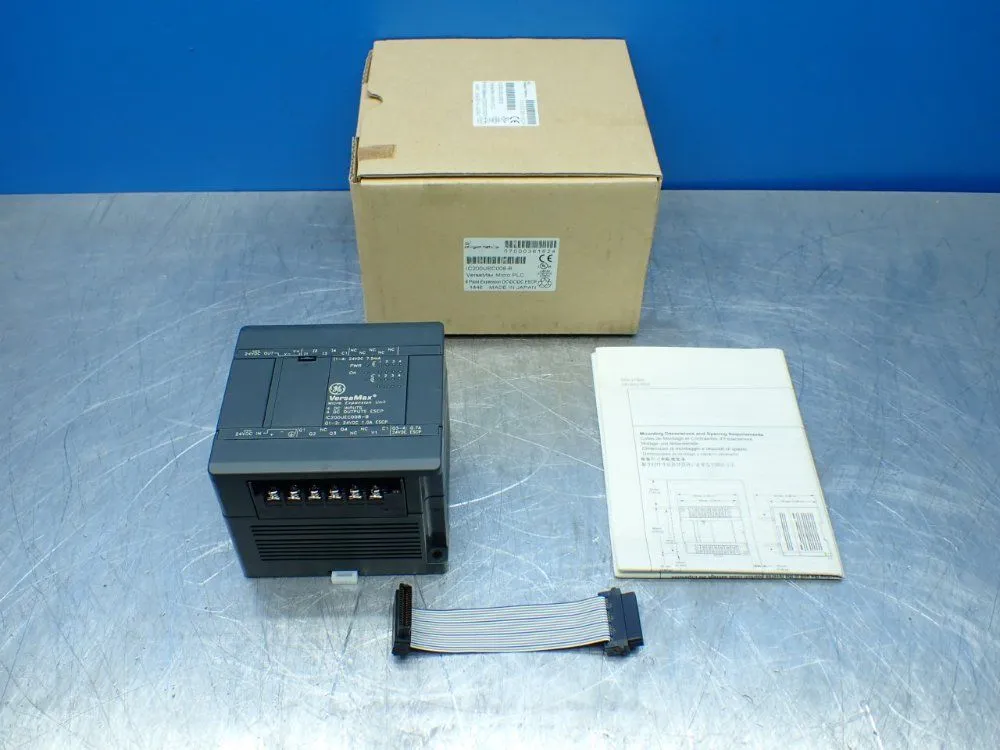 New | in-Stock GE IC200UEC008B PLC Processors | HGR 24 #753801