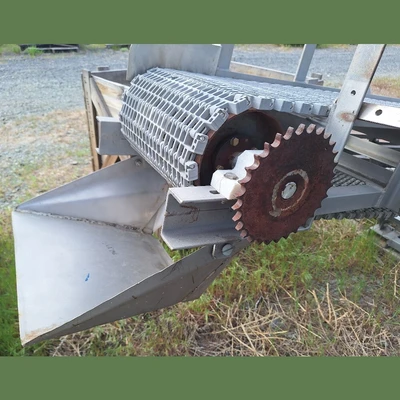 12in Wide x 116in Long Poly Mesh Conveyor