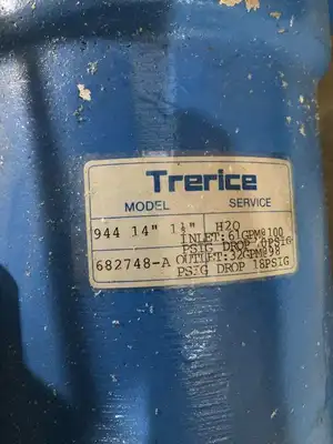 Trerice 944 1-1/2″ Brass/Bronze Air Actuated Control Plug Valve 30PSIG -NIB