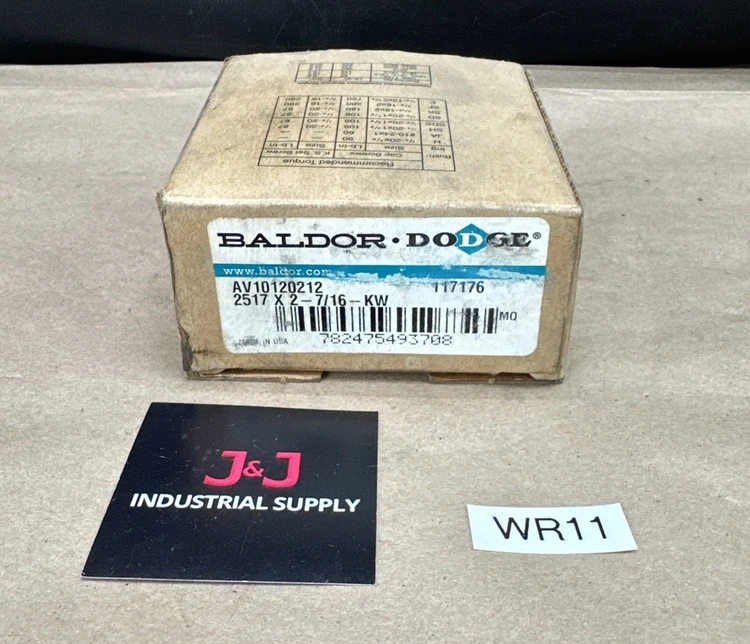 New | in-Stock Dodge 117176 Bearings Indiana US | J&J Industrial Supply #1513139