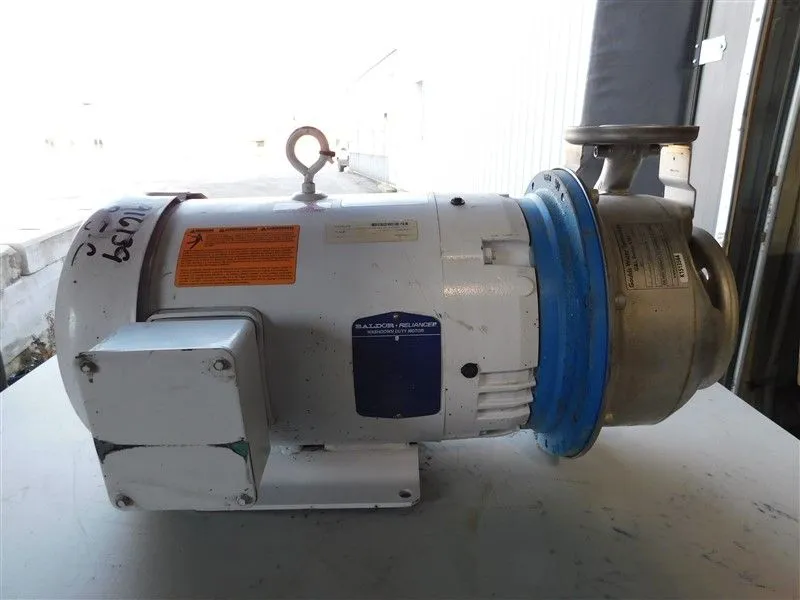 Baldor/Gould JMWDM3711T Motor 10SHK6 Pump 10HP 3500RPM 1X2-8 Pump Size Used
