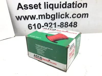 ASCO Red Hat Valves 8262G14 Solenoid & Air Controlled 2,3 & 4 Way Valves